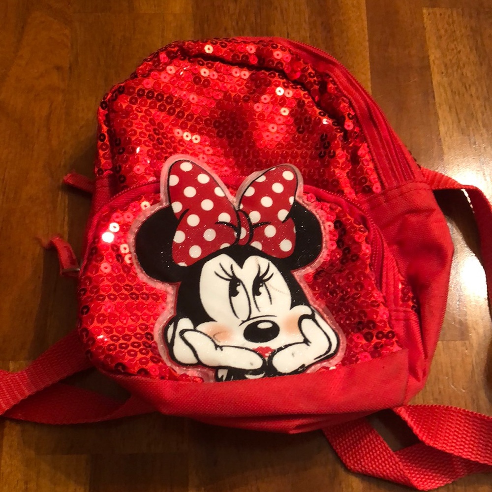 Small Disney Minnie Mouse backpack